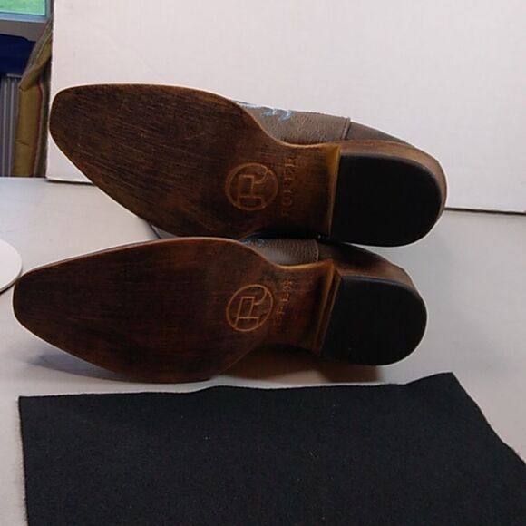 NWT Roper Cowgirl Boots women's 10 man-made materials Countrycore Granny Chic - Picture 4 of 9